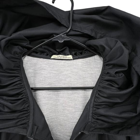 Prairie Underground Jacket Coat Size XS Missing Tag Lined Oversized Hood - Picture 2 of 5